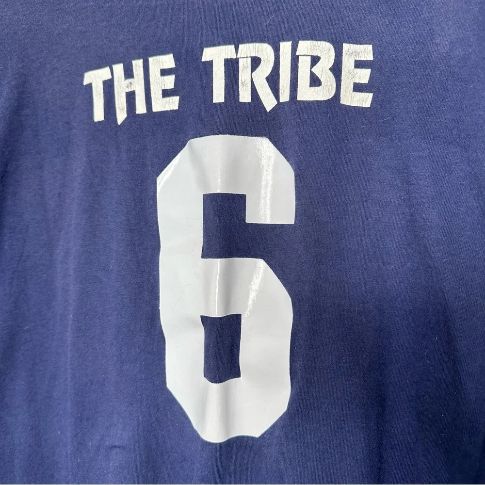 Vintage Majestic 80s Cleveland Indians MLB Genuine Merchandise Navy XL T-Shirt - Picture 3 of 6